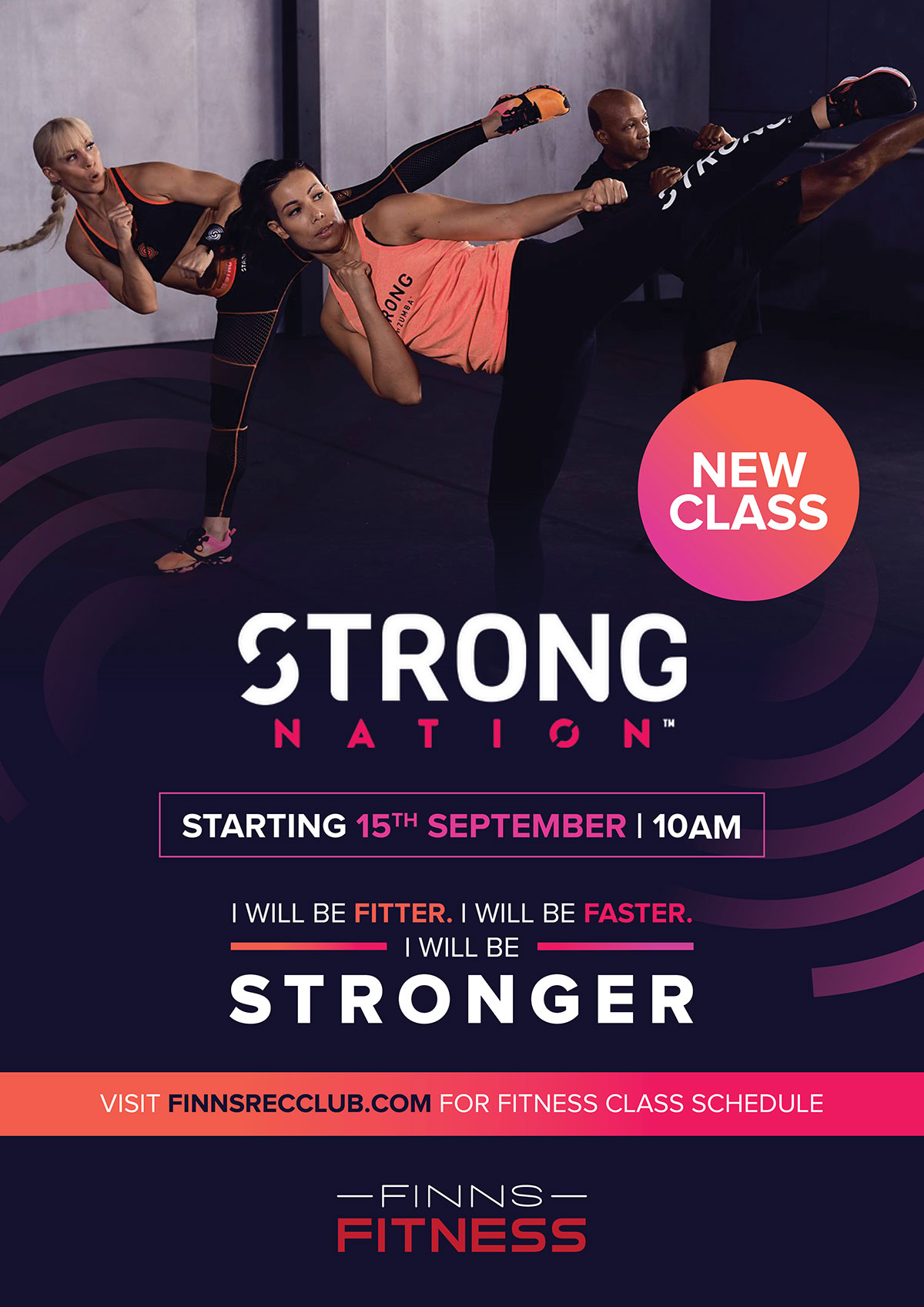 Fitness Class Strong Nation
