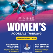 Women&#8217;s Football Training